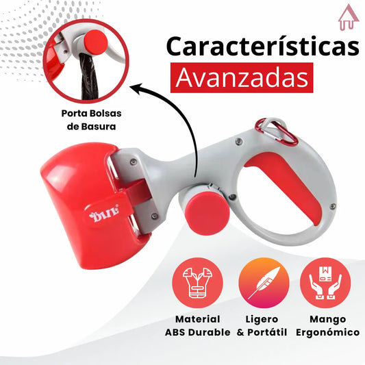Recogedor portátil de popó para mascotas